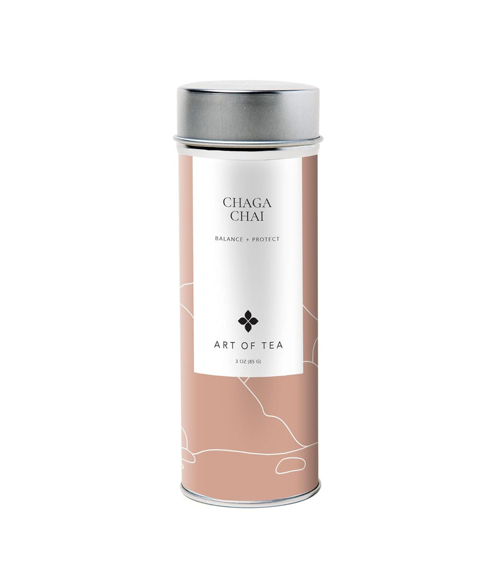 Art of Tea | Chaga Chai 3oz (Chaga Mushroom Tea) | Wellness Loose Leaf Artisan Tea