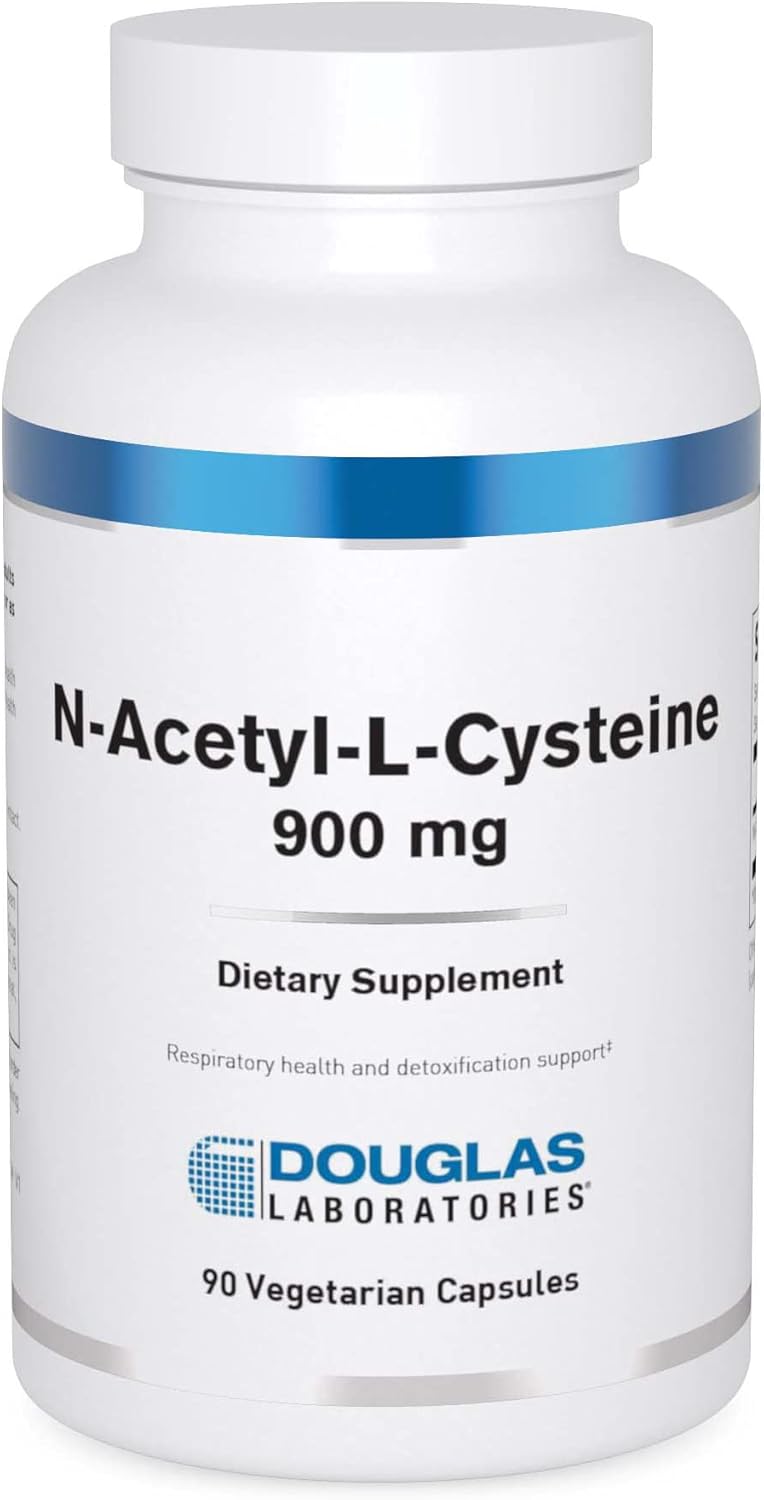 Douglas Laboratories N-Acetyl-L Cysteine (900 mg.) | Glutathione Precursor for Antioxidant Protection | 90 Capsules