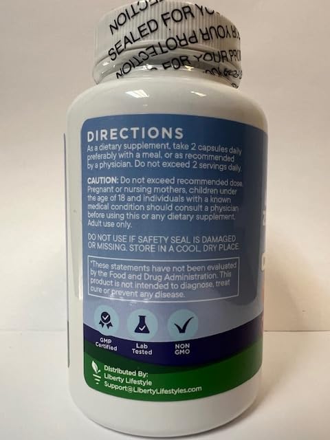 Eye Health Vitamins with Bilberry Lutein & Zeaxanthin, Lycopene, Resveratrol, Grape Seed Extract, Flaxseed Astaxanthin- AREDS 2 - Eye Vitamin - 60 Capsules