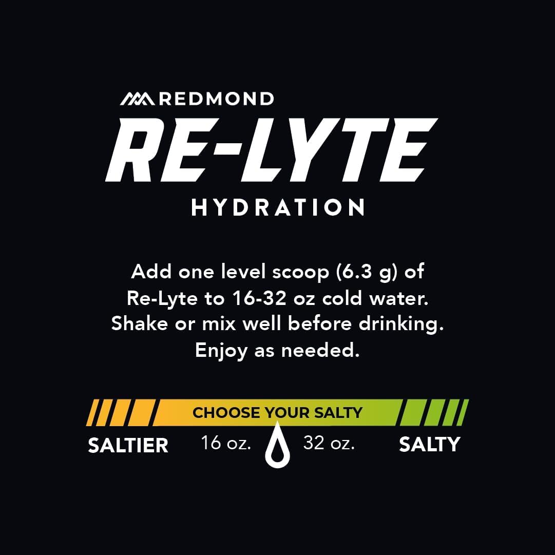 REDMOND Re-Lyte Hydration Electrolyte Powder Mix (Strawberry Lemonade)