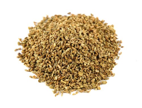 Pride of India - PACK of 6 - Ajwain Seed Whole 7 oz (200 gm) Medium Dual Sifter Jar | Gourmet Carom Seeds | Flavoring agent for Savory Dishes | Aromatic & Nutrient Dense | Easy to Use