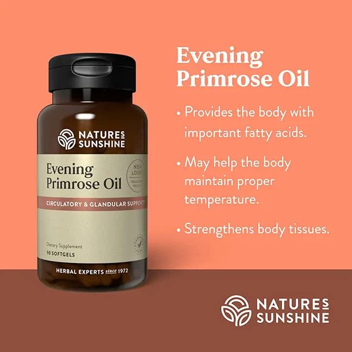 Nature's Sunshine Evening Primrose Oil Capsules (90)