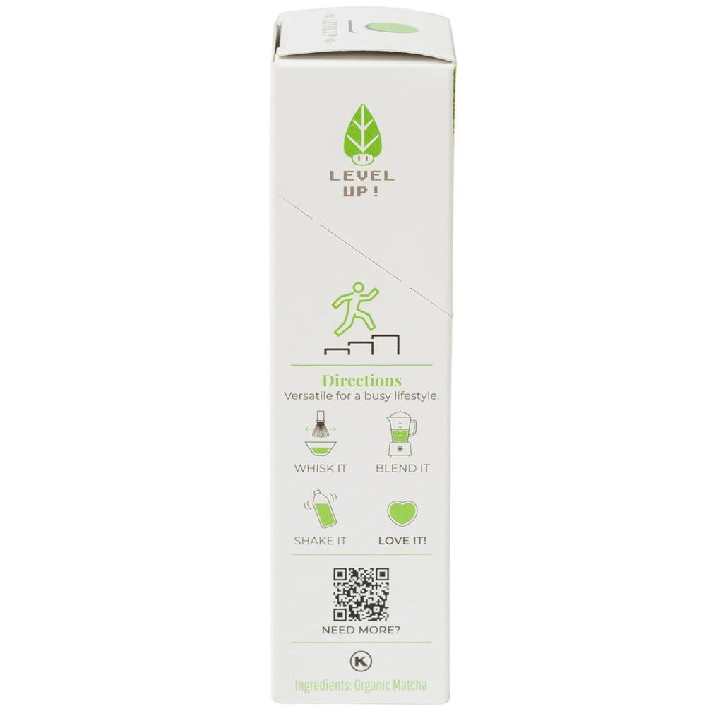 Matcha Green Tea Powder Single Serving Sticks, Dr. Weil's Ceremonial Organic Matcha Powder Singles Packets - Individual Tea Packets (6)