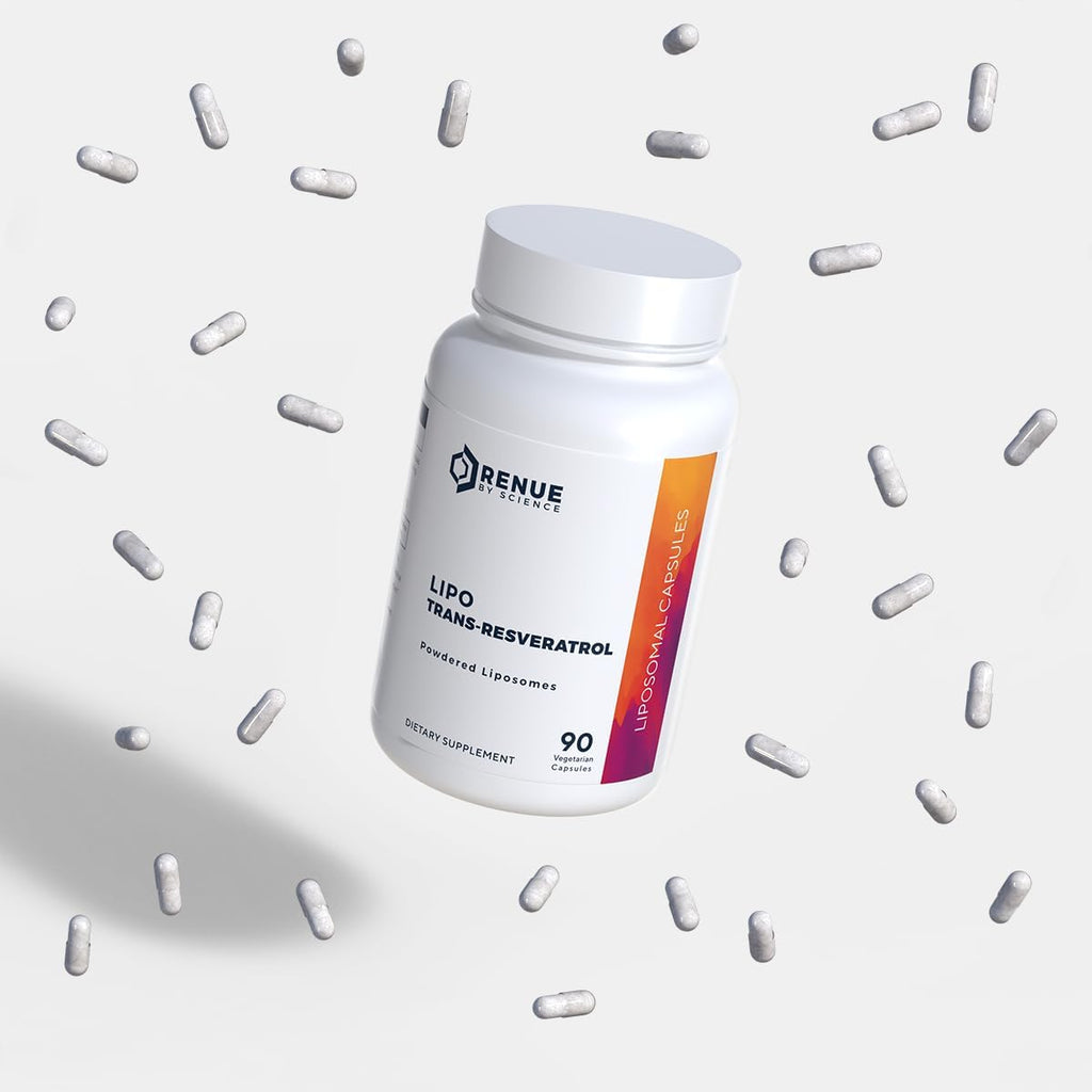 Resveratrol | High Strength Liposomal Resveratrol Supplement | 90 Trans Resveratrol Capsules - 125mg Reservatrol per Serving | Non-GMO | Made in The USA Third-Party Tested