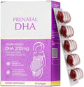 DR.AUSTIN Prenatal DHA Supplement – Triple A Brain & Vision Support with Algae Oil DHA, ARA, ALA, Lutein – Clinically Proven for Baby Development & Mom’s Wellness (Non-GMO, Pure Algae Oil)