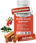 Blood Sugar Complex with Berberine (Dihydroberberine) Ceylon Cinnamon Bitter Melon Myo-Inositol R-ALA Vit. D Chromium Magnesium & Zn–Supports Healthy Sugar Metabolism–90 NutriSulin Supplement Capsules