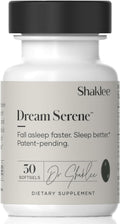 Shaklee - Dream Serene™ Melatonin Sleep Aid - Fall Asleep Faster, Wake Up Refreshed - with Melatonin, Valerian, Lemon Balm, L-Theanine - for Ultimate Beauty Sleep - 30 Softgels