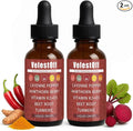 Velestoff Cayenne Pepper | Cayenne Heart & Circulation Blend – Botanical Extracts with Hawthorn, Beet Root, Turmeric, Vitamin K2 & D3 – Daily Wellness Drops (2 fl oz) (2)