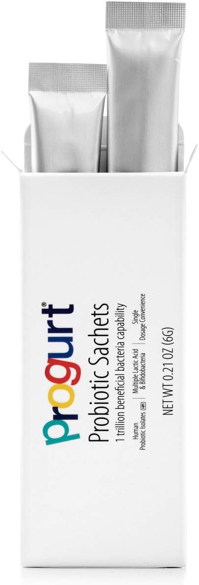 Probiotics 1 Trillion CFU (2 Sachets), Highest Potency, Shelf Stable for Travel, Vegan, Gluten Free, Essential Supplement for Bloating, Digestive & Immune Support, for Men and Women