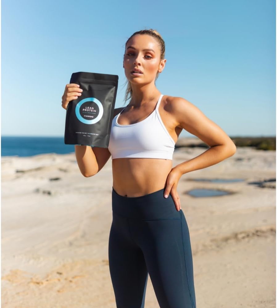 Tropeaka Plant Based Lean Protein Powder for Smoothies & Shakes - Vanilla - Vegan Protein for Men & Women, Gluten Free, Dairy Free, Non-GMO, 17.6oz (20 Servings)