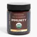 Organic 8 Mushroom Immunity Powder, Non-GMO - Turkey Tail, Chaga, Cordyceps, Shiitake, Reishi, Maitake, Lion's Mane, and Mesima - Vegan Mushroom Supplement in a Resealable Glass Jar