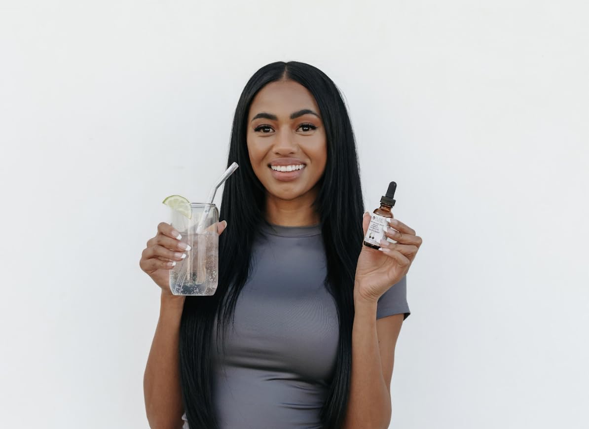 Pure Inventions - Black Cherry Water Infusion Drops - Antioxidants, Vitamin C & Electrolytes -Health & Wellness Drink -Immunity Support -Sugar Free, Zero Calorie, No Artificial Sweeteners -30 Servings
