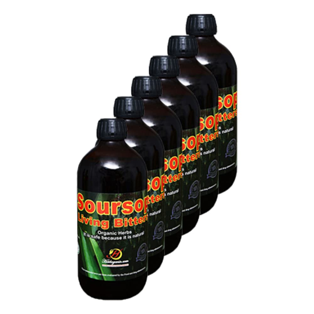 Herboganic Soursop Living Bitters 16oz (Pack of 6)