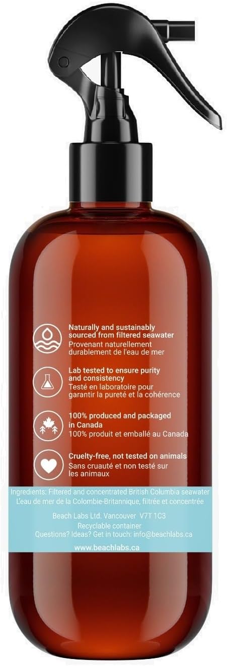 Magnesium Spray - Ocean-Sourced Magnesium for Daily Wellness | 100% Natural with 40+ Trace Minerals | 8 fl oz