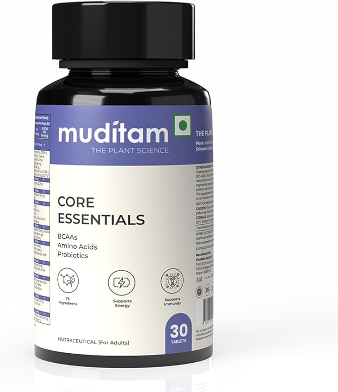 Core Essentials – 60 Tablets | Daily Herbal & Multivitamin Supplement | Ayurvedic Inspired Formula | General Wellness & Lifestyle Support (1)