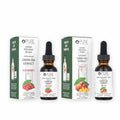 Pure Inventions - Green Tea Raspberry & Peach Water Infusion Drops -Antioxidants & Electrolytes -Health & Wellness -Immune Support -Sugar Free, Zero Calorie, No Artificial Sweeteners -30 Servings Each