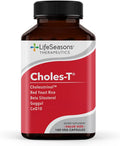 LifeSeasons Choles-T - Cholesterol Support Supplement - Red Yeast Rice, CoQ10, Guggul & Phytosterols - 180 Capsules