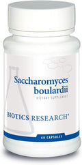 Biotics Research Saccharomyces boulardii Probiotics Supplement - 235 mg/Serving- Supports GI Health Microbial Balance, Healthy Immune & Pathway Responses - Dairy-Free, Temperature-Stable - 60 Capsules