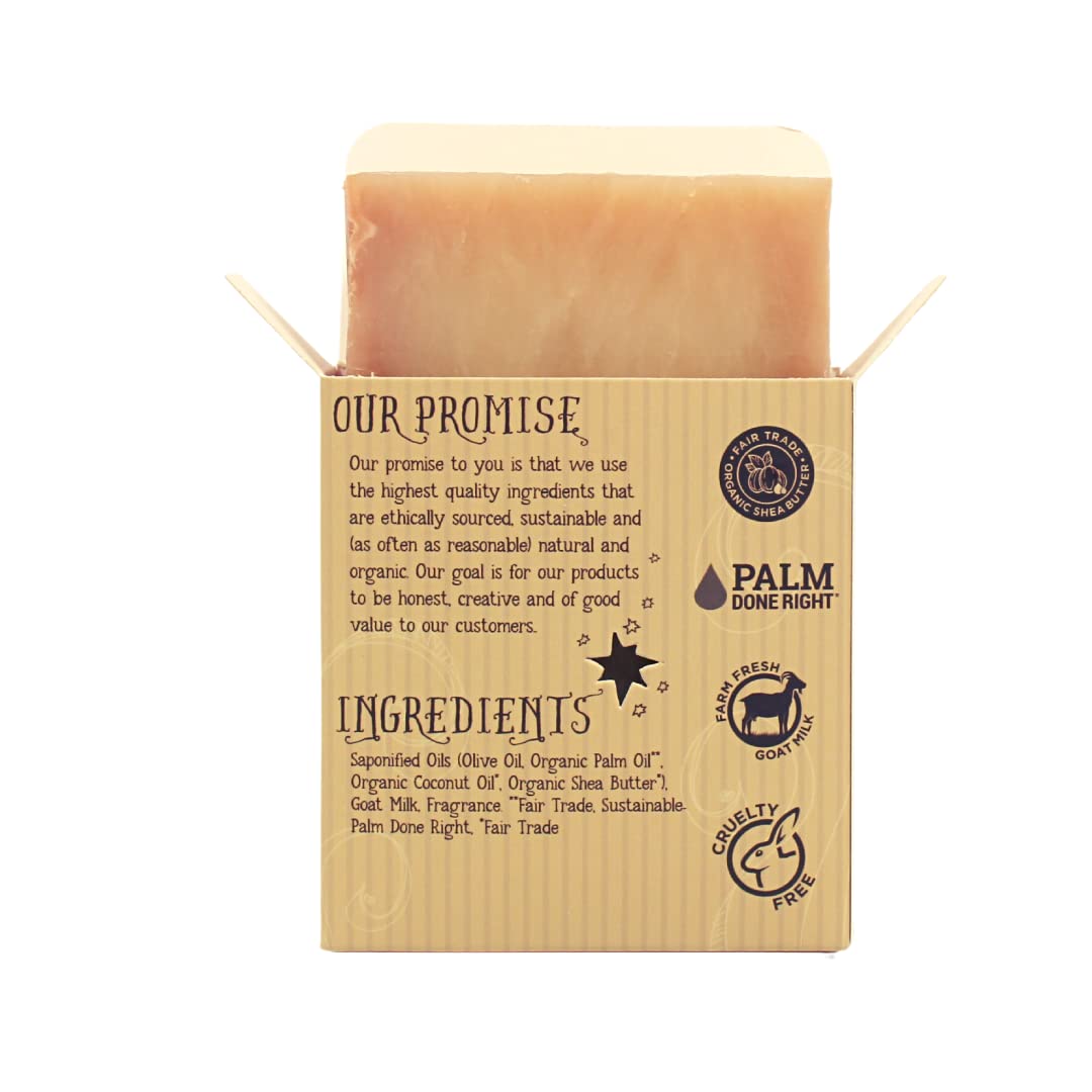 Varina Natural Brown Sugar Fig Bar Soap - Gentle Cleansing for Sensitive Skin, Sweet and Vanilla - 3 Pack