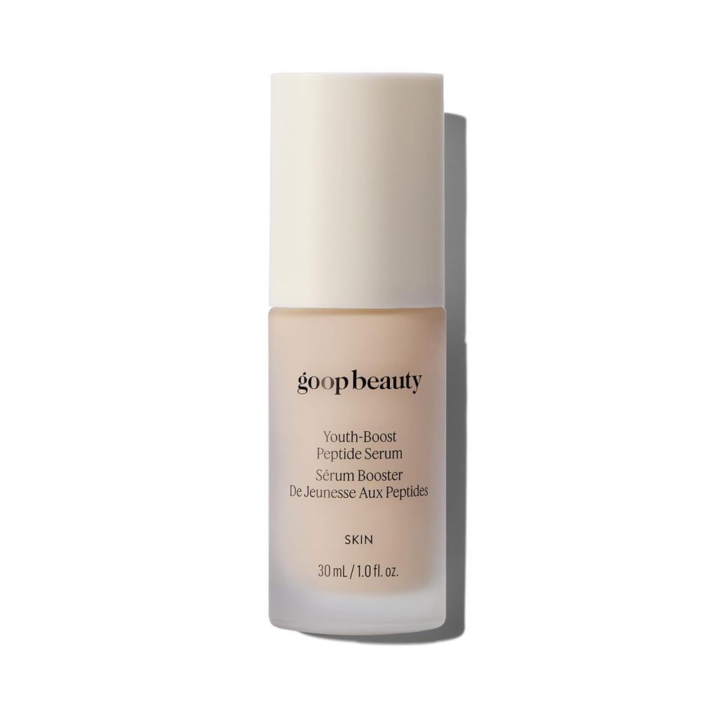 goop Beauty Peptide Serum |Reduces Fine Lines, Wrinkles, & Dark Spots | Peptides, Ceramides, & Niacinamide | Anti Aging Treatment to Improve Firmness & Elasticity | 1 fl oz