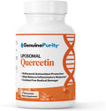 250mg Liposomal Quercetin Supplements - 60 Vegan Capsules to Support Antioxidant Defense, Cellular Health & Immune System - Quercetin Capsules Perfect for Healthy Aging and Vitality