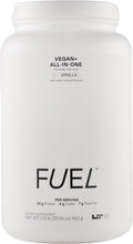LTH Fuel Vegan & All-in-One - Trusted by Life Time Fitness Members - 30g Protein - Plant-Based Protein Meal Replacement - Vitamins, Minerals, Digestive Enzymes & Probiotics - Vanilla, 20 Servings