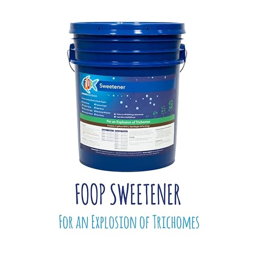 FOOP Sweetener: Organic Sweetener and Terpene Enhancer for Plants | Creates an Explosion of Trichomes | Contains 8 Organic Sugars | Works with All Growing Media and Nutrient Lines (5 Gallons)