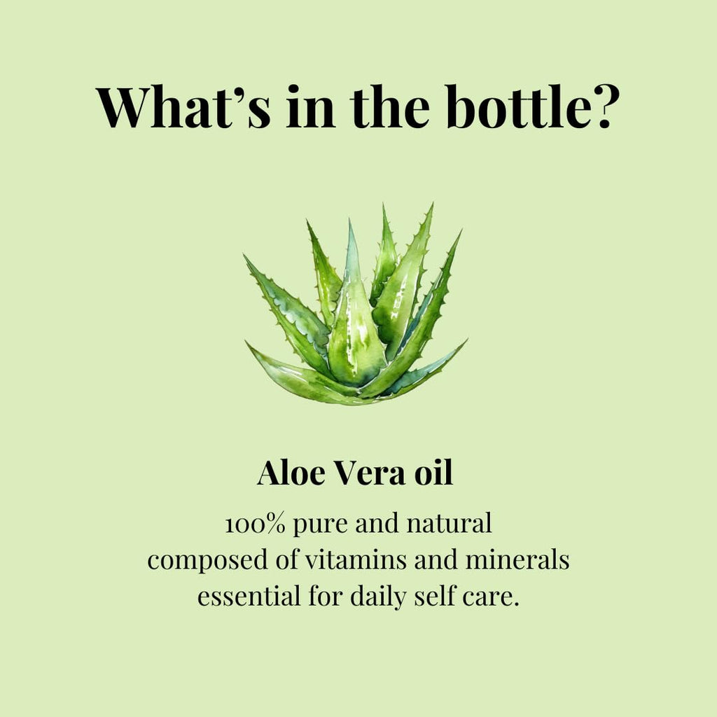 Aloe Vera Carrier Oil - 100% Pure & Natural - GreenHealth