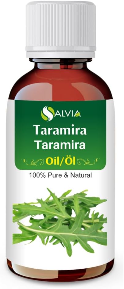 Savia Taramira (Eruca Sativa) Essential Oil 100% Pure & Natural - Undiluted Uncut Oil - Use for Aromatherapy - Therapeutic Grade - 30ML