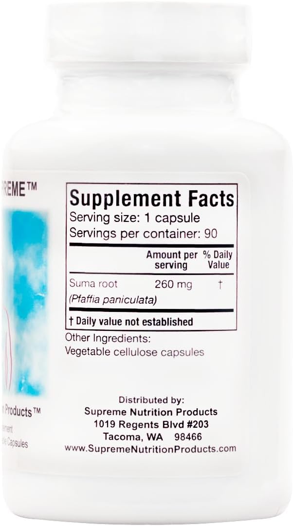 Supreme Nutrition Endo Supreme, 90 Pure Suma Root Vegetarian Capsules (Pack of 2)
