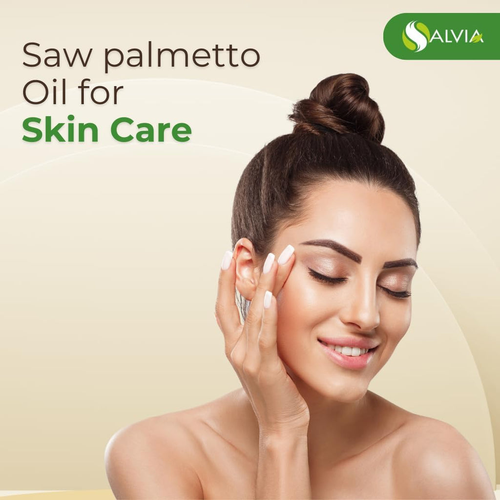 Saw Palmetto Oil - Pure & Natural Cold-Pressed Oil | Use for Skin Care & Hair Care | Used In Cream, Lotion, Shampoo, And Many Others -500 ml (16.9 Fl Oz)