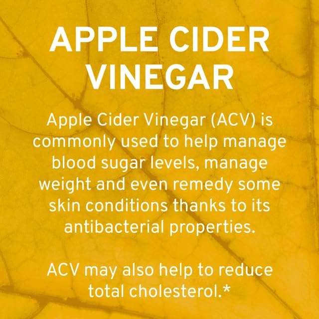 TRIO NUTRITION Apple Cider Vinegar Capsules with Multi-Strain Probiotics - Natural Sugar Free ACV Capsules with The Mother for Gut Health, Immunity, Body Cleanse & Healthy pH - Metabolism Booster*