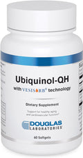 Douglas Laboratories Ubiquinol-QH | CoEnzyme Q10 to Support Healthy Aging and Cardiovascular Function | 60 Softgels