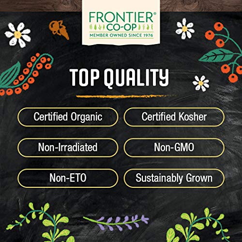 Frontier Co-op Organic Whole Red Clover Blossoms, 0.71oz - Fragrant, Natural and Versatile for Garnishes and Red Clover Tea - Kosher, Non-Irradiated