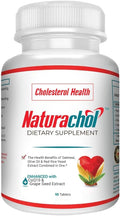Advanced Cholesterol Support Formula | 90 Vegan Tablets | Red Yeast Rice Extract, Olive Oil, Oatmeal, CoQ10, Grape Seed Extract