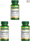 Nature's Bounty Quercetin, Immune Support, 500mg, with Vitamin C, Rose Hips, & Rutin, 60 Count (Pack of 3)