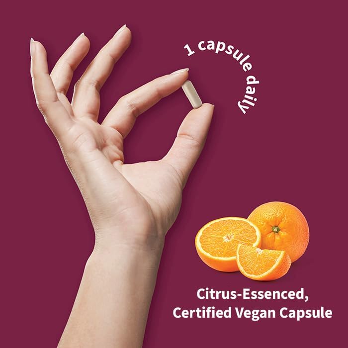 Garden of Life Herbals Heart Health Supplement with Folate, Bergamot, Green Tea & Vitamin E & K for Cholesterol, Circulatory & Blood Pressure Support, Non-GMO, Gluten-Free, Citrus Flavor, 30 Servings