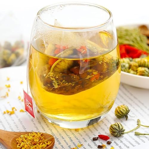 Liver Tea Formula - Chrysanthemum & Cassia Seed Tea, 60 Pcs/2 Bags