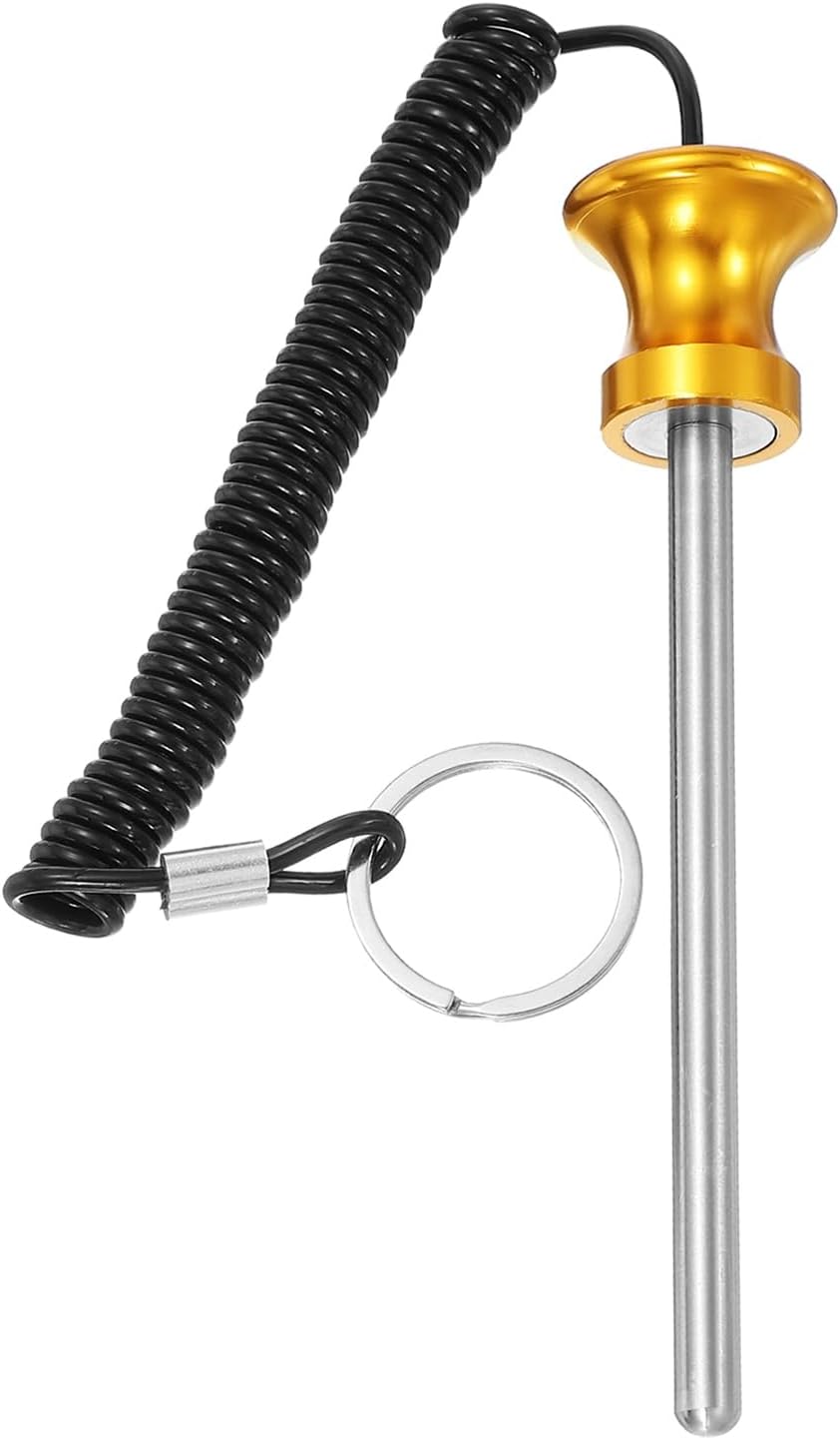 Weight Stack Pin, Weight Gym Pin Strength Training Equipment Replacement with Pull Rope for Home Gym Club
