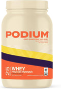 Podium Nutrition, 100% Whey Protein Powder, 25g per Serving, No Sugar Added, Coffee Ice Cream, Gluten Free, Soy Free, No Artificial Colors