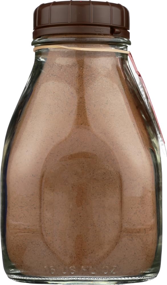 Sillycow Farms Hot Chocolate Mix Truffle Flavor | Vegan, Nut Free Certified Quality Cocoa Powder | Gluten-Free, Non-GMO & Dairy-Free | Reusable Packaging | 16.9 Oz Reusable Glass Bottle - Pack of 3