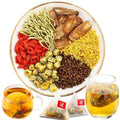 Liver Tea Formula - Chrysanthemum & Cassia Seed Tea, 60 Pcs/2 Bags