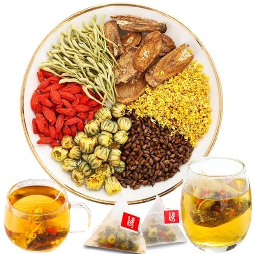 Liver Tea Formula - Chrysanthemum & Cassia Seed Tea, 60 Pcs/2 Bags