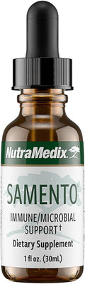 NutraMedix Samento Cat's Claw Tincture - Peruvian Cat's Claw Extract for Immune, Brain, Antioxidant, Cardiovascular & Microbial Support - Bioavailable Herbal Supplements from Nature (1oz / 30ml)