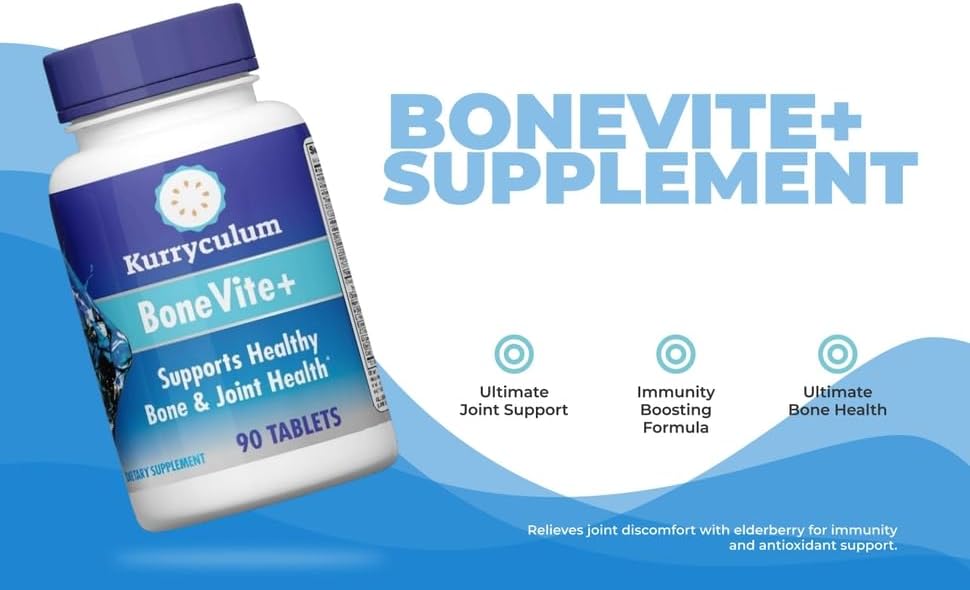 BoneVite+, Bone and Joint Health Supplement, 90 Tablets