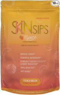 Skin Health & Energy Boost Drink Mix- Sugar Free, SOD B (TM), Antioxidants from French Melon Concentrate, On The Go Stick Packs, Mango, 10 Pack