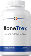 Stop Aging Now - Calcium Complex Supplement - 120 Capsules - BoneTrex with Magnesium, Vitamin D, Vitamin K2 and Boron