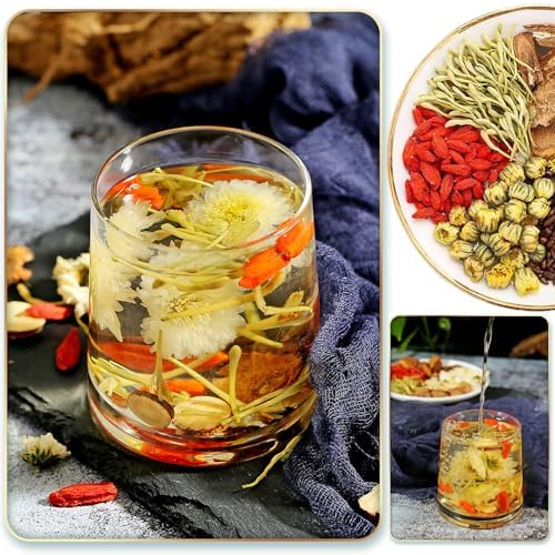 Liver Tea Formula - Chrysanthemum & Cassia Seed Tea, 60 Pcs/2 Bags