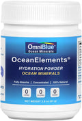 Trace Ocean Minerals & Hydration Powder - Magnesium, Boron, Selenium - 70+ Natural Minerals for Replenishment, Sleep and Overall Health- Keto, Vegan & Paleo Diet Support (60 Servings)