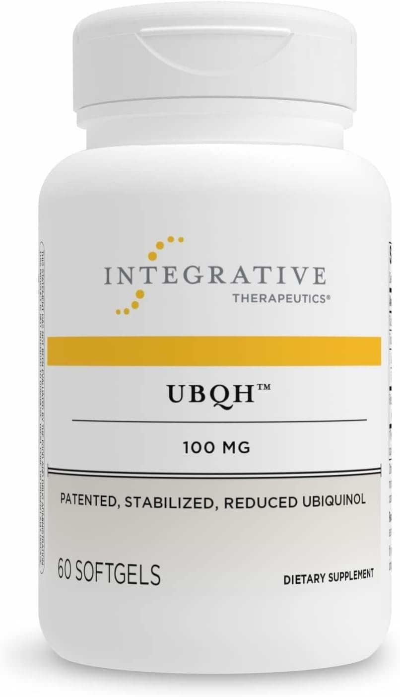 Integrative Therapeutics UBQH (100 mg) - Cellular Energy Support Supplement* - Dairy-Free - 60 Softgels (60 Servings)